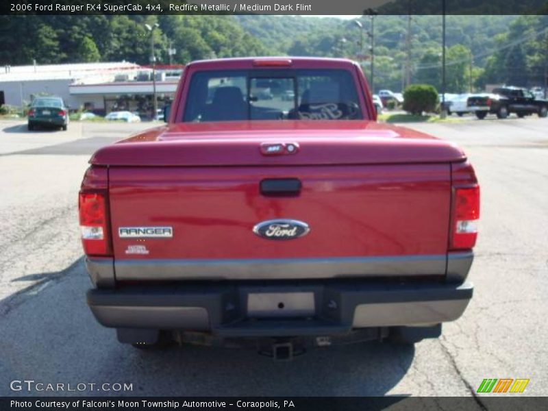 Redfire Metallic / Medium Dark Flint 2006 Ford Ranger FX4 SuperCab 4x4