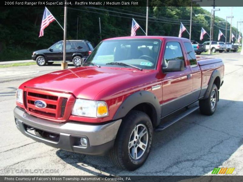 Redfire Metallic / Medium Dark Flint 2006 Ford Ranger FX4 SuperCab 4x4