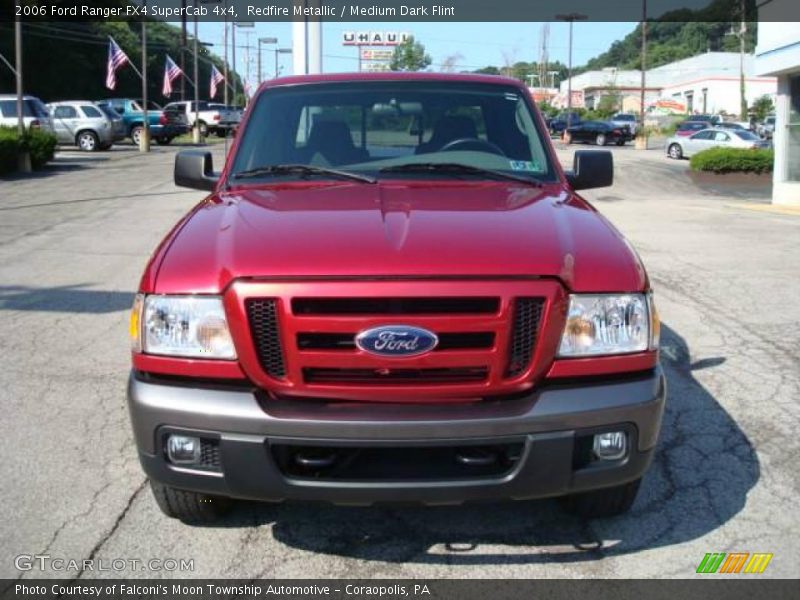 Redfire Metallic / Medium Dark Flint 2006 Ford Ranger FX4 SuperCab 4x4