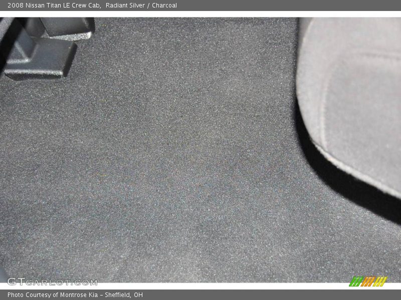 Radiant Silver / Charcoal 2008 Nissan Titan LE Crew Cab