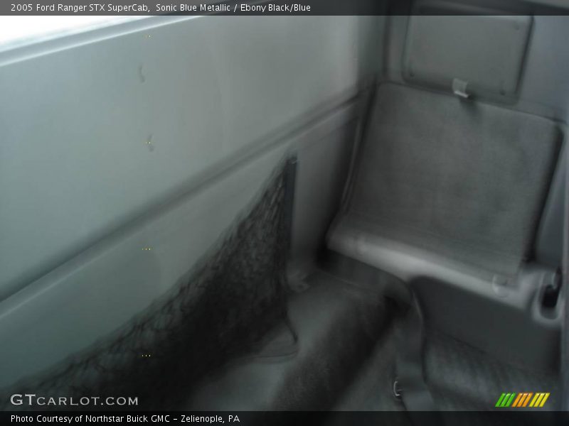 Sonic Blue Metallic / Ebony Black/Blue 2005 Ford Ranger STX SuperCab