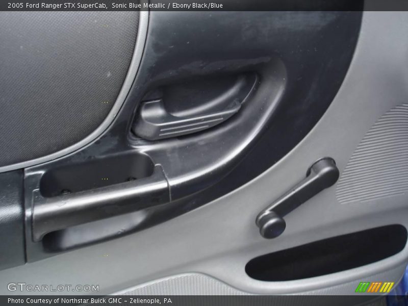 Sonic Blue Metallic / Ebony Black/Blue 2005 Ford Ranger STX SuperCab