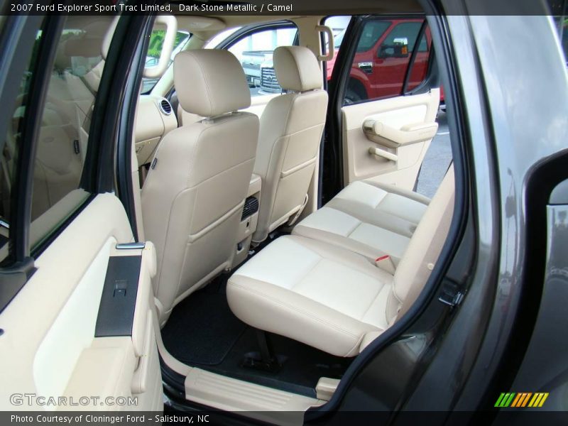 Dark Stone Metallic / Camel 2007 Ford Explorer Sport Trac Limited