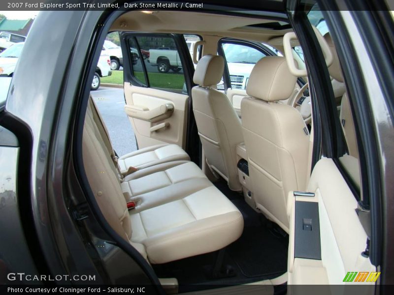 Dark Stone Metallic / Camel 2007 Ford Explorer Sport Trac Limited