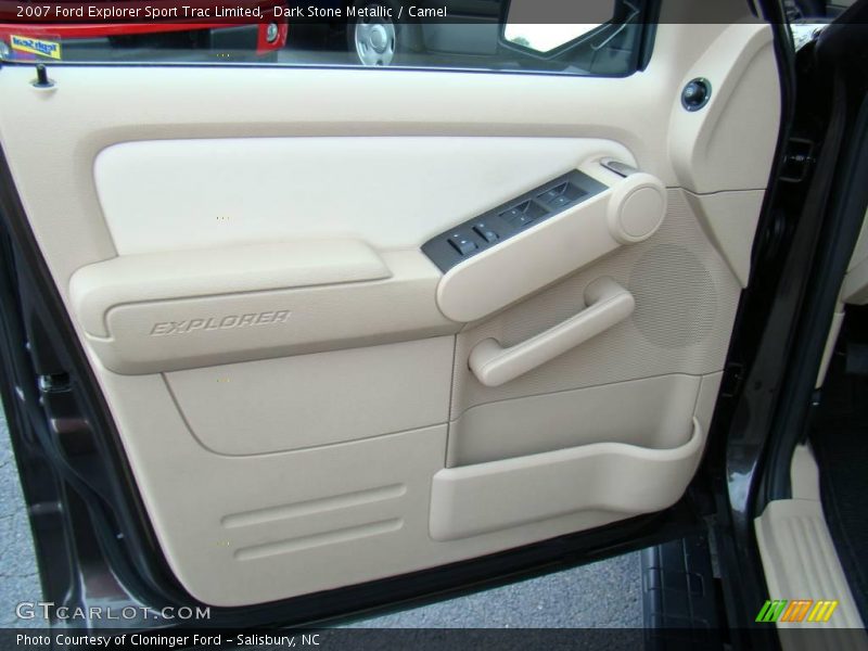Dark Stone Metallic / Camel 2007 Ford Explorer Sport Trac Limited