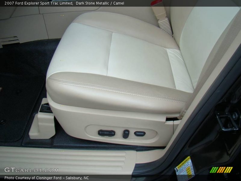 Dark Stone Metallic / Camel 2007 Ford Explorer Sport Trac Limited