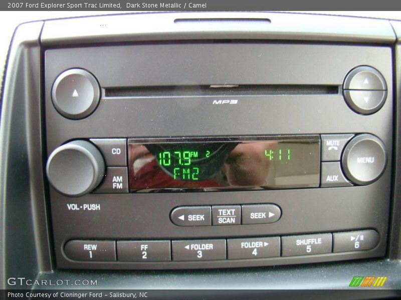 Dark Stone Metallic / Camel 2007 Ford Explorer Sport Trac Limited