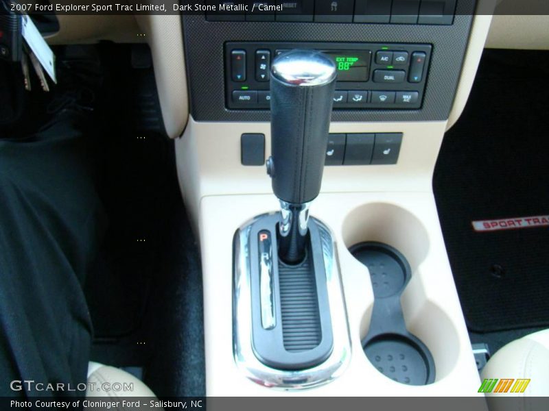 Dark Stone Metallic / Camel 2007 Ford Explorer Sport Trac Limited