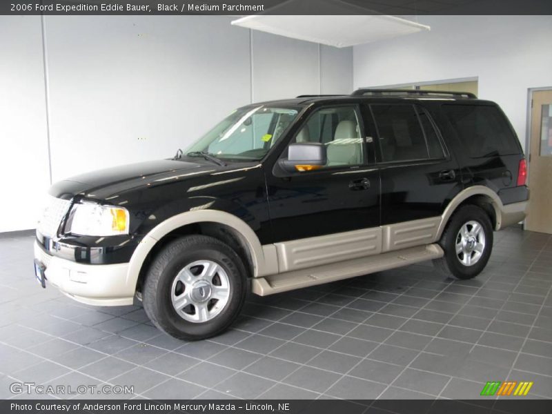 Black / Medium Parchment 2006 Ford Expedition Eddie Bauer