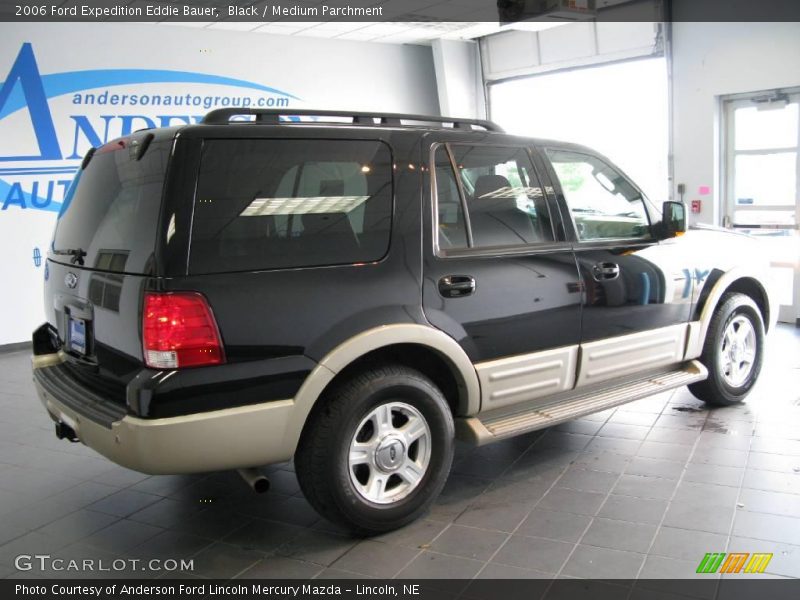 Black / Medium Parchment 2006 Ford Expedition Eddie Bauer