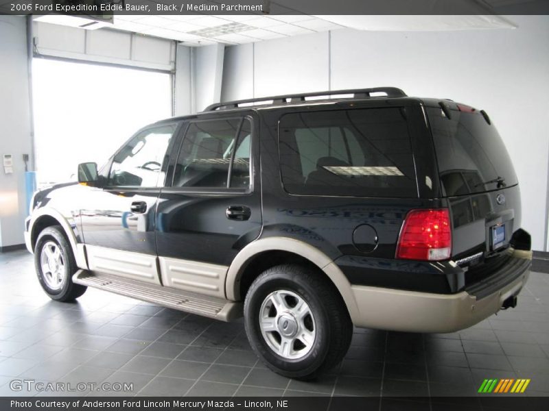 Black / Medium Parchment 2006 Ford Expedition Eddie Bauer