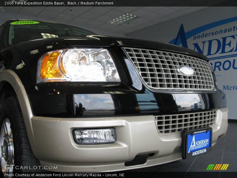 Black / Medium Parchment 2006 Ford Expedition Eddie Bauer