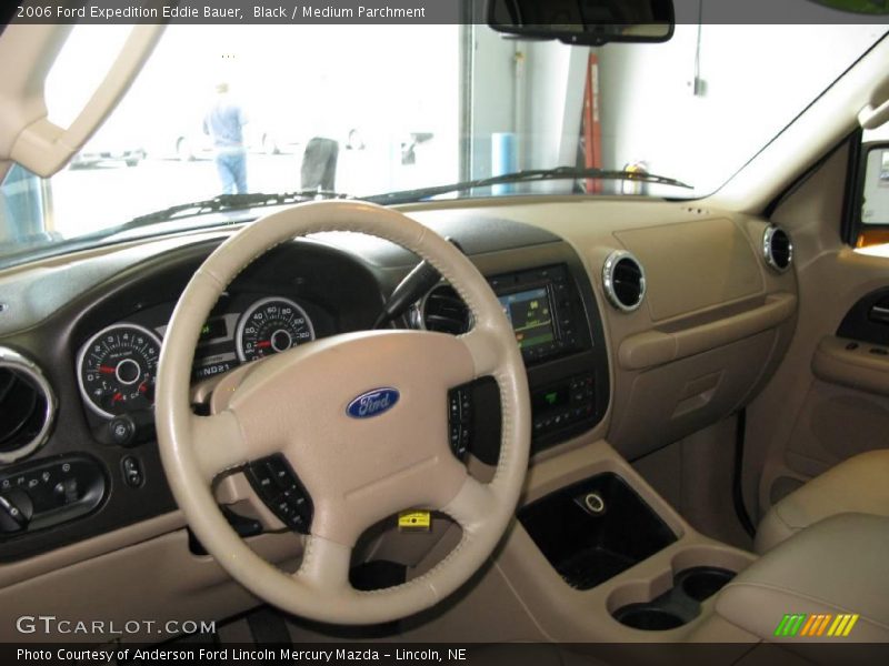 Black / Medium Parchment 2006 Ford Expedition Eddie Bauer