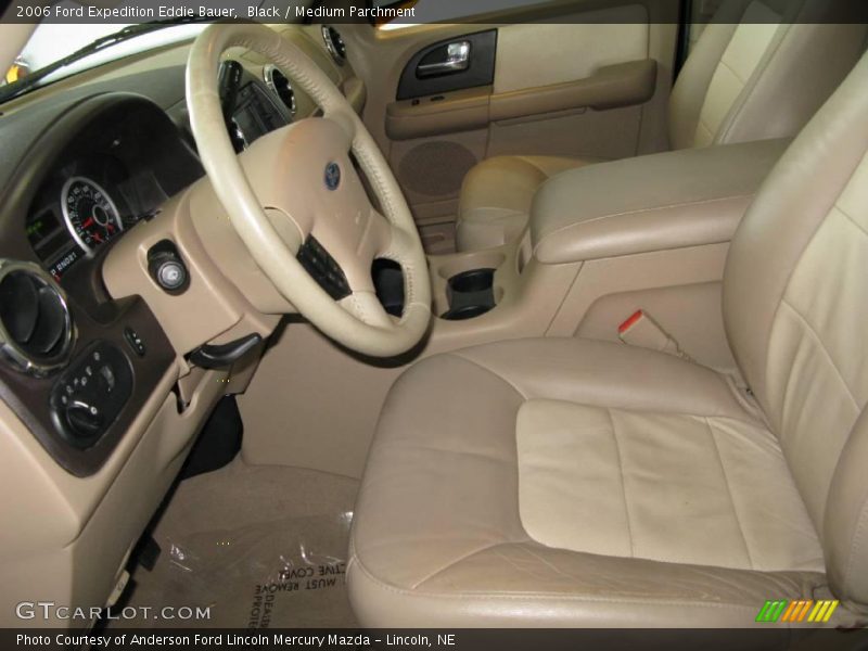Black / Medium Parchment 2006 Ford Expedition Eddie Bauer