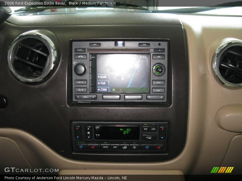 Black / Medium Parchment 2006 Ford Expedition Eddie Bauer