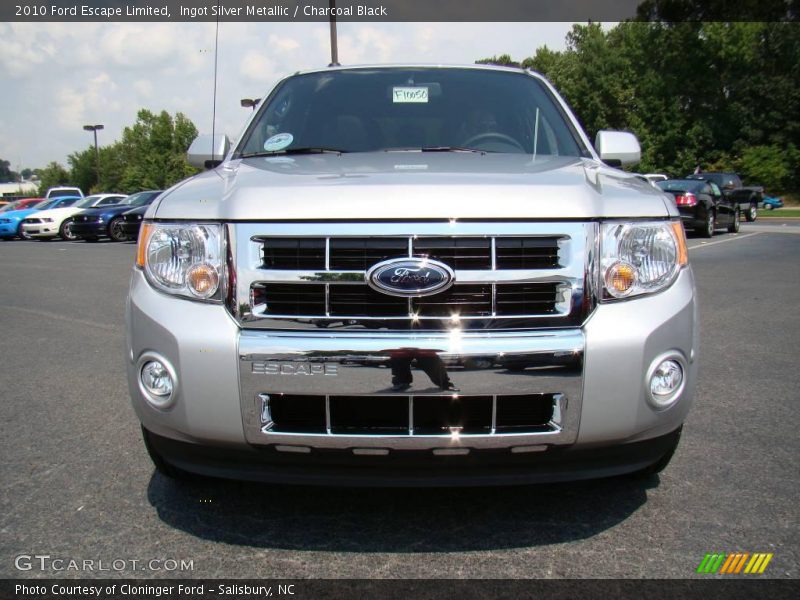 Ingot Silver Metallic / Charcoal Black 2010 Ford Escape Limited