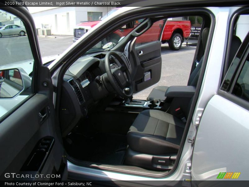 Ingot Silver Metallic / Charcoal Black 2010 Ford Escape Limited