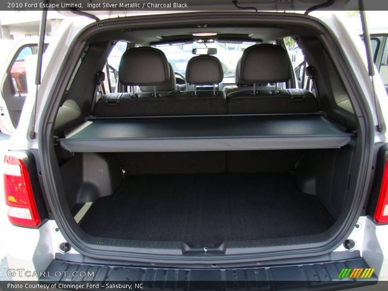 Ingot Silver Metallic / Charcoal Black 2010 Ford Escape Limited