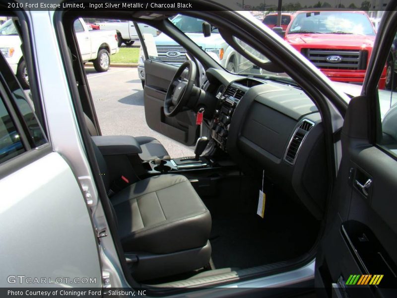 Ingot Silver Metallic / Charcoal Black 2010 Ford Escape Limited