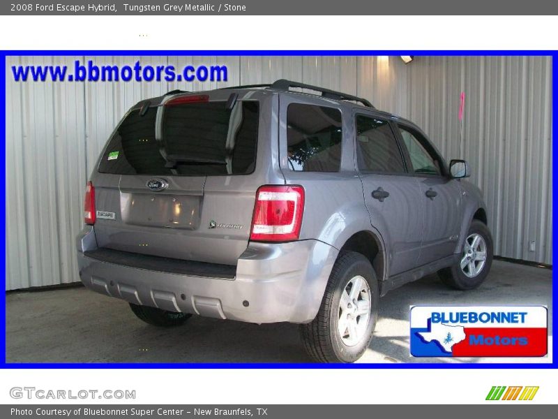 Tungsten Grey Metallic / Stone 2008 Ford Escape Hybrid