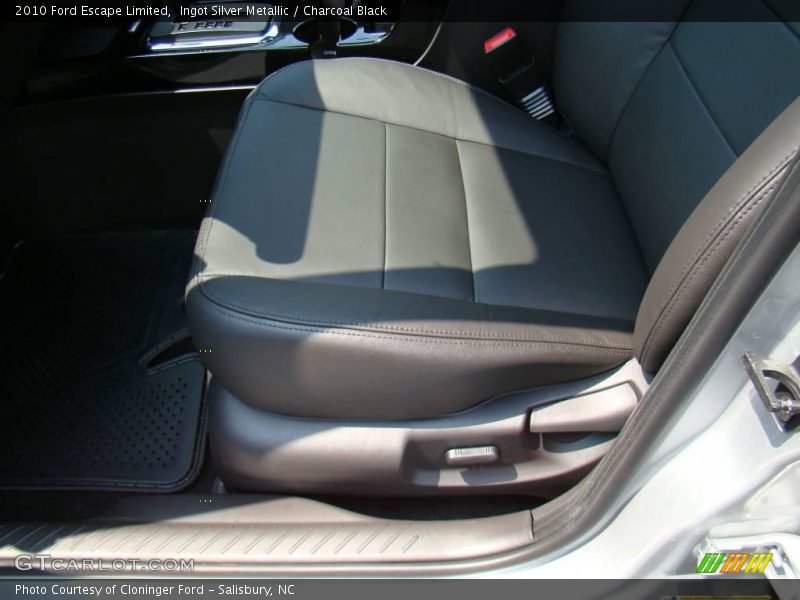 Ingot Silver Metallic / Charcoal Black 2010 Ford Escape Limited