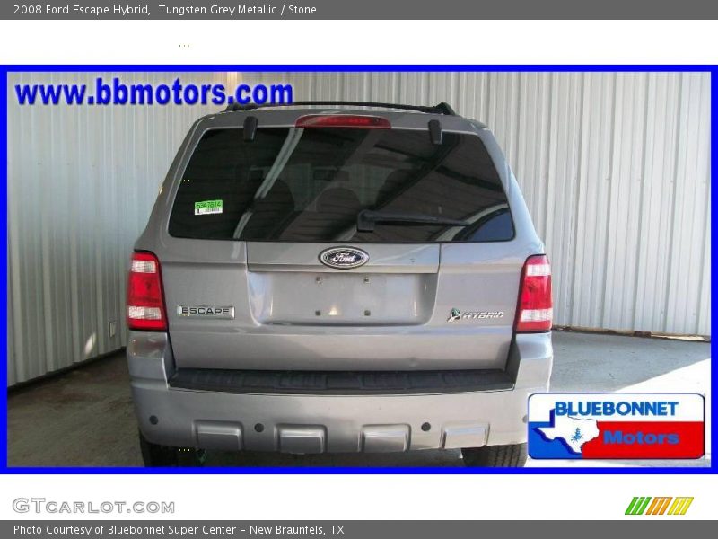 Tungsten Grey Metallic / Stone 2008 Ford Escape Hybrid