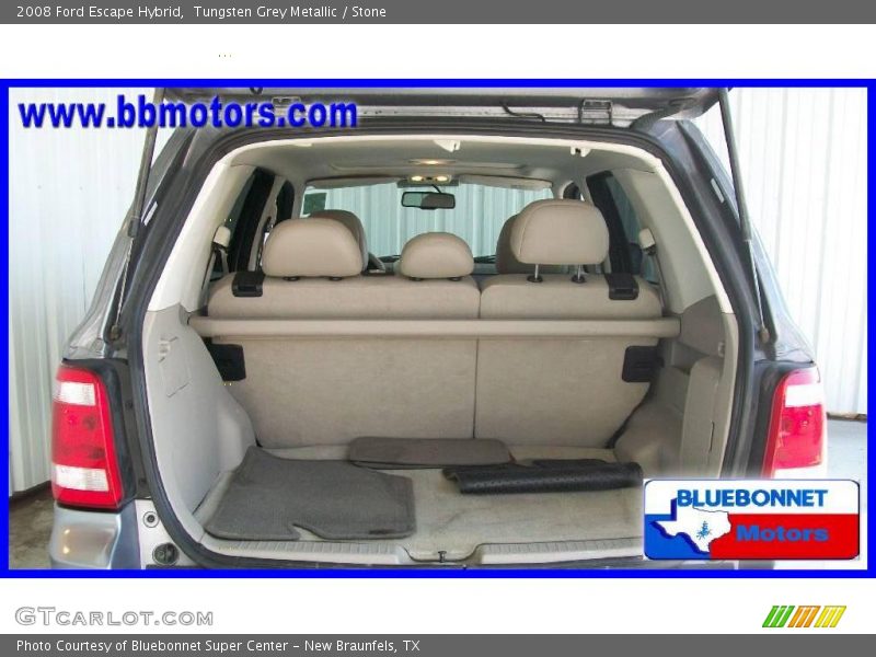 Tungsten Grey Metallic / Stone 2008 Ford Escape Hybrid