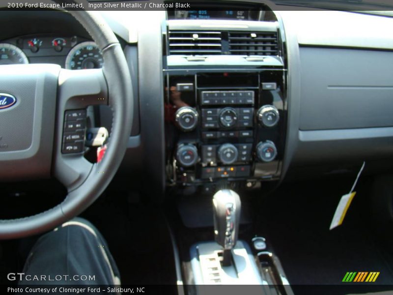 Ingot Silver Metallic / Charcoal Black 2010 Ford Escape Limited