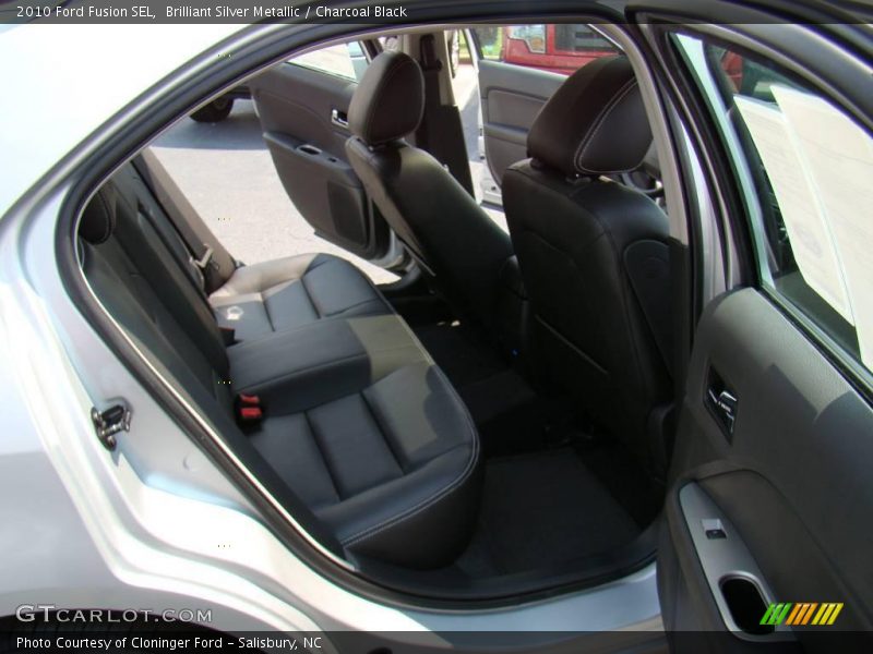 Brilliant Silver Metallic / Charcoal Black 2010 Ford Fusion SEL