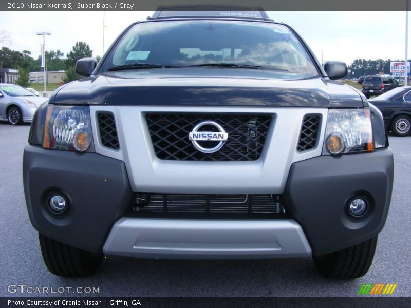 Super Black / Gray 2010 Nissan Xterra S
