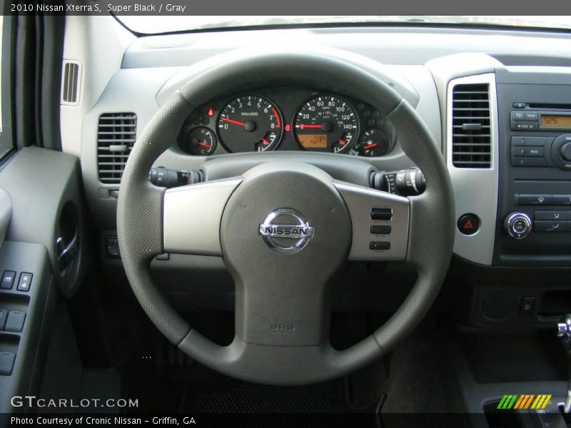 Super Black / Gray 2010 Nissan Xterra S
