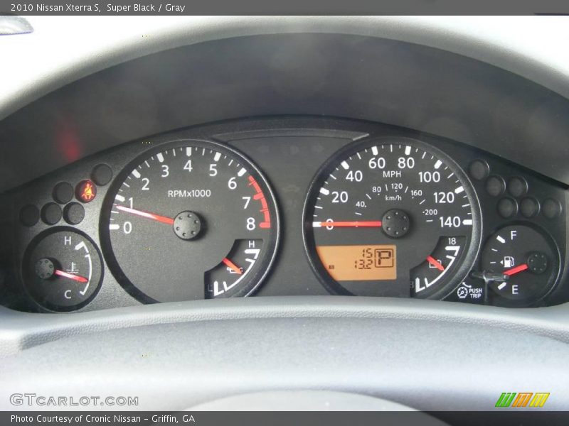Super Black / Gray 2010 Nissan Xterra S