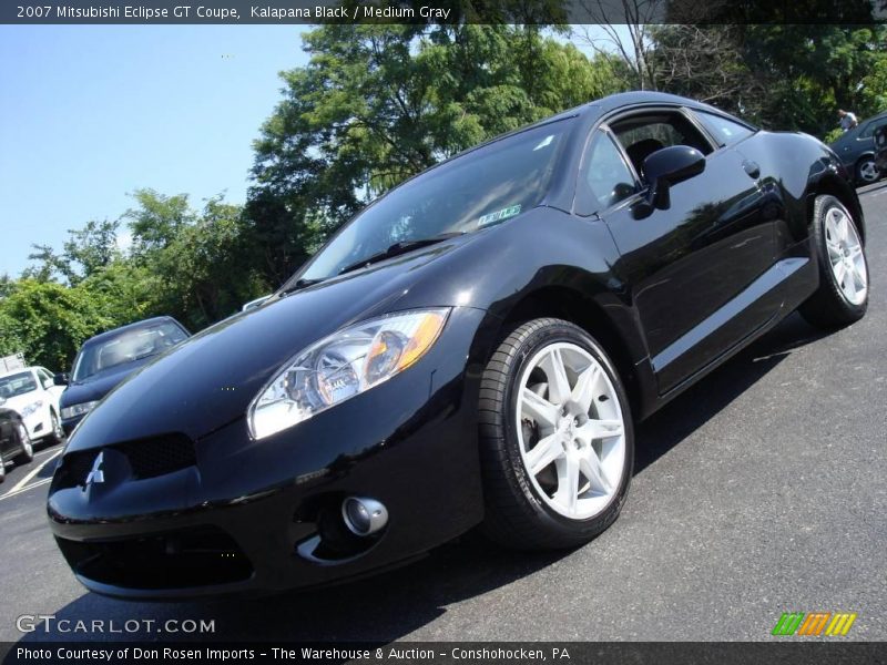 Kalapana Black / Medium Gray 2007 Mitsubishi Eclipse GT Coupe