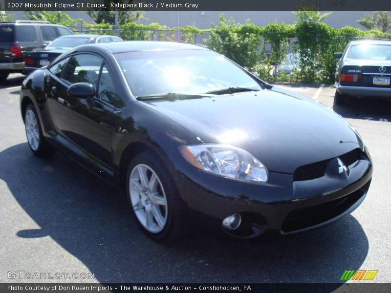 Kalapana Black / Medium Gray 2007 Mitsubishi Eclipse GT Coupe