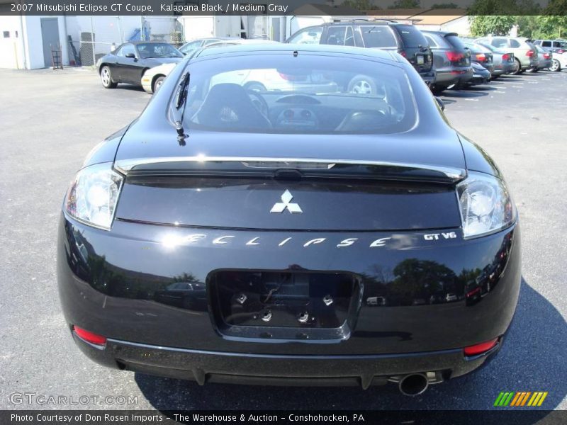 Kalapana Black / Medium Gray 2007 Mitsubishi Eclipse GT Coupe