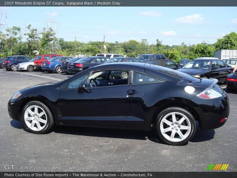 Kalapana Black / Medium Gray 2007 Mitsubishi Eclipse GT Coupe