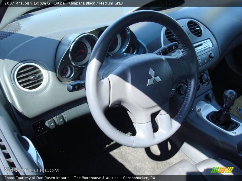 Kalapana Black / Medium Gray 2007 Mitsubishi Eclipse GT Coupe