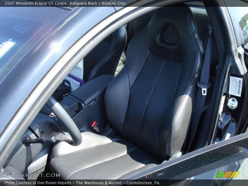 Kalapana Black / Medium Gray 2007 Mitsubishi Eclipse GT Coupe