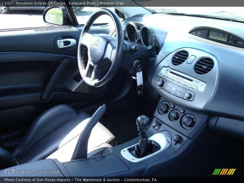 Kalapana Black / Medium Gray 2007 Mitsubishi Eclipse GT Coupe