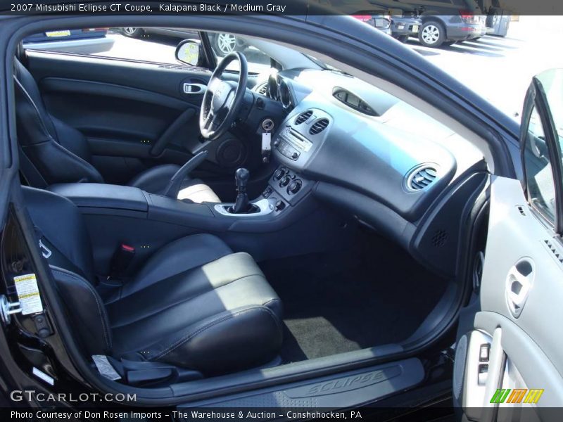 Kalapana Black / Medium Gray 2007 Mitsubishi Eclipse GT Coupe