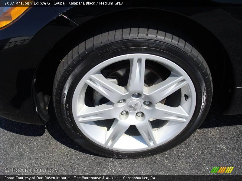 Kalapana Black / Medium Gray 2007 Mitsubishi Eclipse GT Coupe