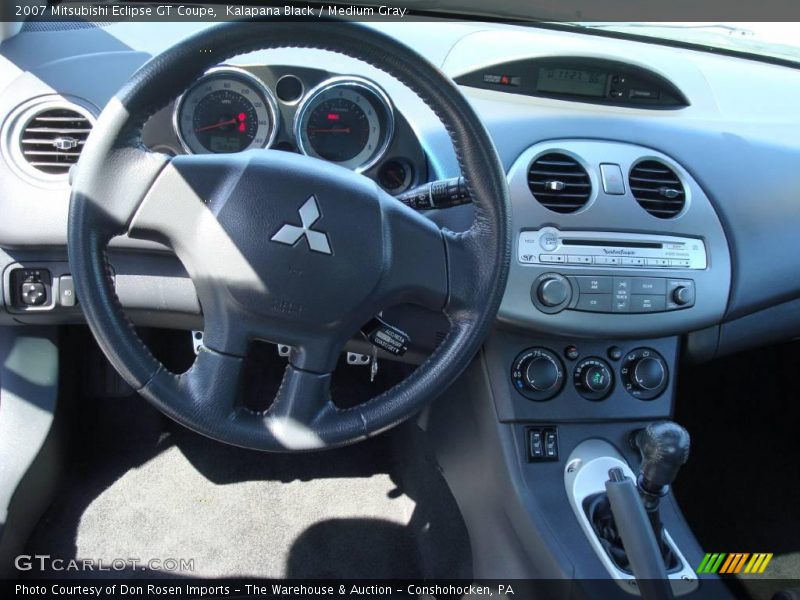 Kalapana Black / Medium Gray 2007 Mitsubishi Eclipse GT Coupe