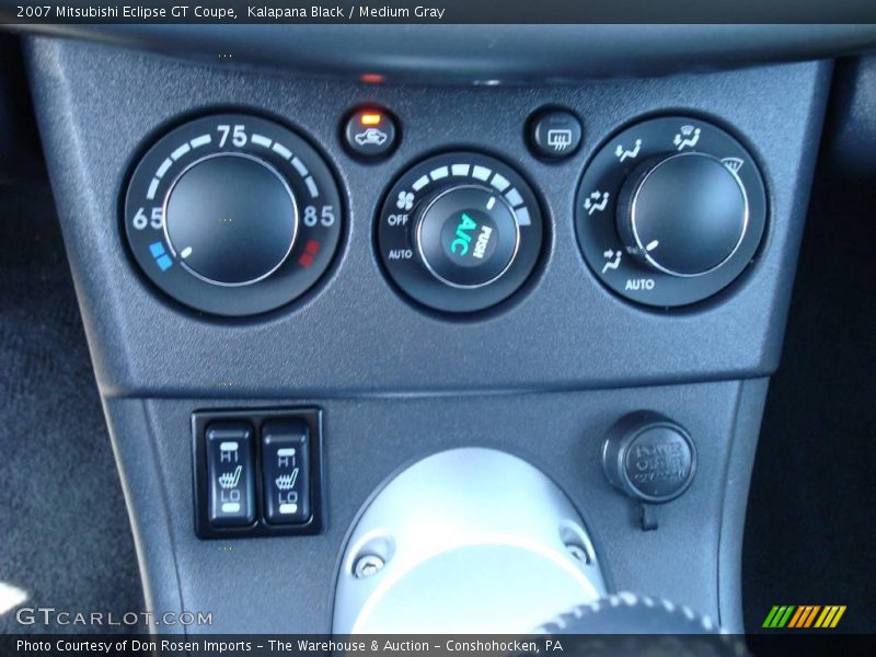 Kalapana Black / Medium Gray 2007 Mitsubishi Eclipse GT Coupe