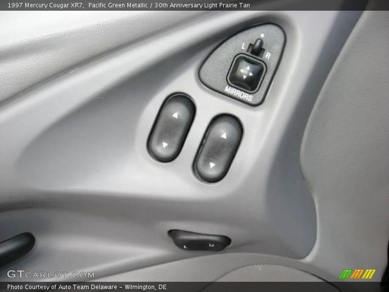 Pacific Green Metallic / 30th Anniversary Light Prairie Tan 1997 Mercury Cougar XR7