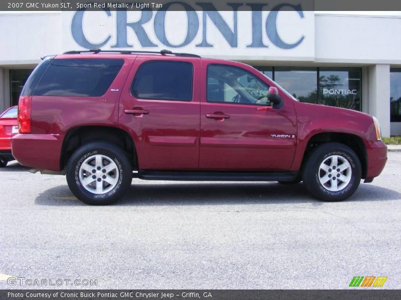 Sport Red Metallic / Light Tan 2007 GMC Yukon SLT