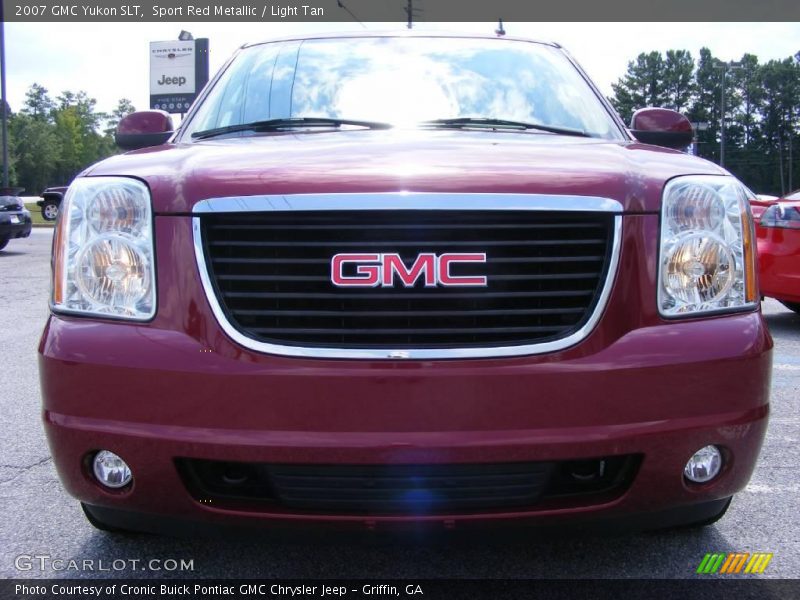 Sport Red Metallic / Light Tan 2007 GMC Yukon SLT