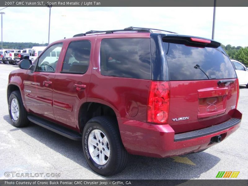 Sport Red Metallic / Light Tan 2007 GMC Yukon SLT