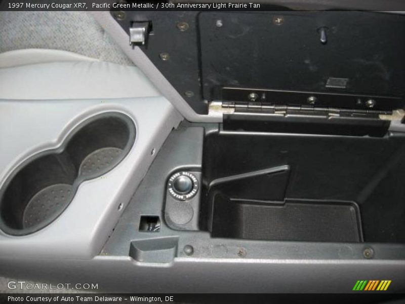 Pacific Green Metallic / 30th Anniversary Light Prairie Tan 1997 Mercury Cougar XR7
