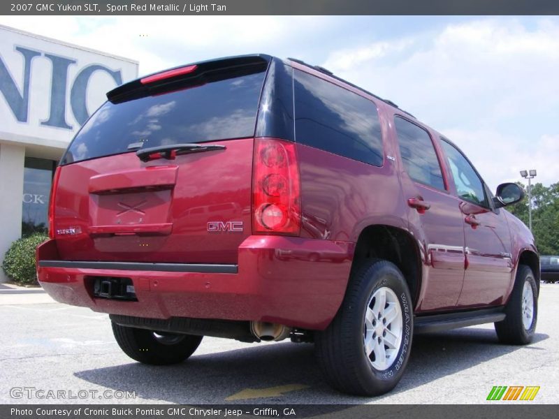 Sport Red Metallic / Light Tan 2007 GMC Yukon SLT