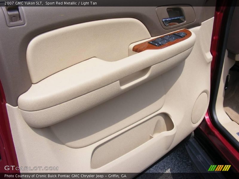 Sport Red Metallic / Light Tan 2007 GMC Yukon SLT